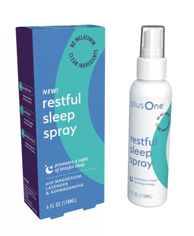 Blissful Sleep Spray – Magnesium, Lavender & Ashwagandha for Relaxation, Calm & Rest – Hormone-Free, Fragrance-Free, Menopause-Friendly Aromatherapy Mist