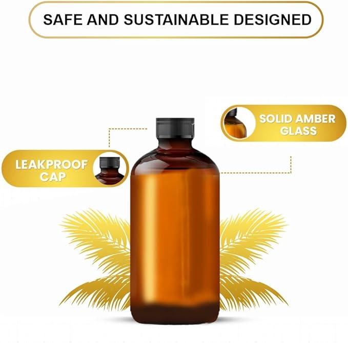 Lemongrass Essential Oil | USDA Certified Organic Lemongrass Oil | for Aromatherapy Skin & Hair | Diffusers Soap & Candle Making | 1.7 fl. Oz