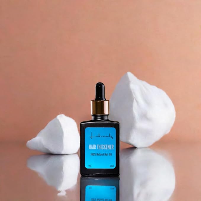 Hair Thickener Natural Hair Oil, Sesame, Sweet Almond and Castor Oils, Reduces Gray Hair, Strengthens Follicles