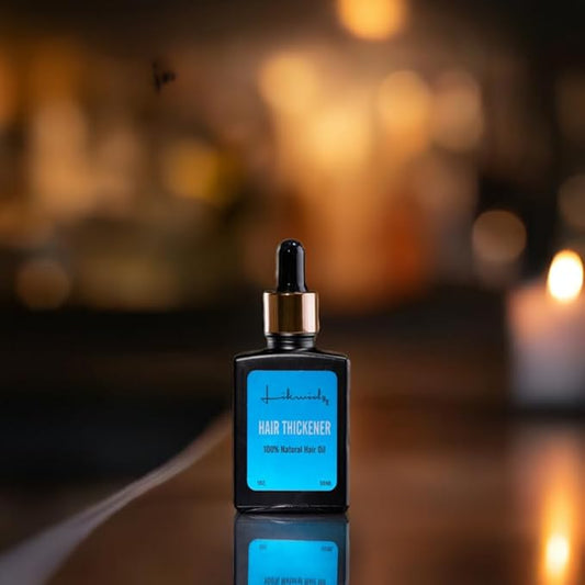 Hair Thickener Natural Hair Oil, Sesame, Sweet Almond and Castor Oils, Reduces Gray Hair, Strengthens Follicles