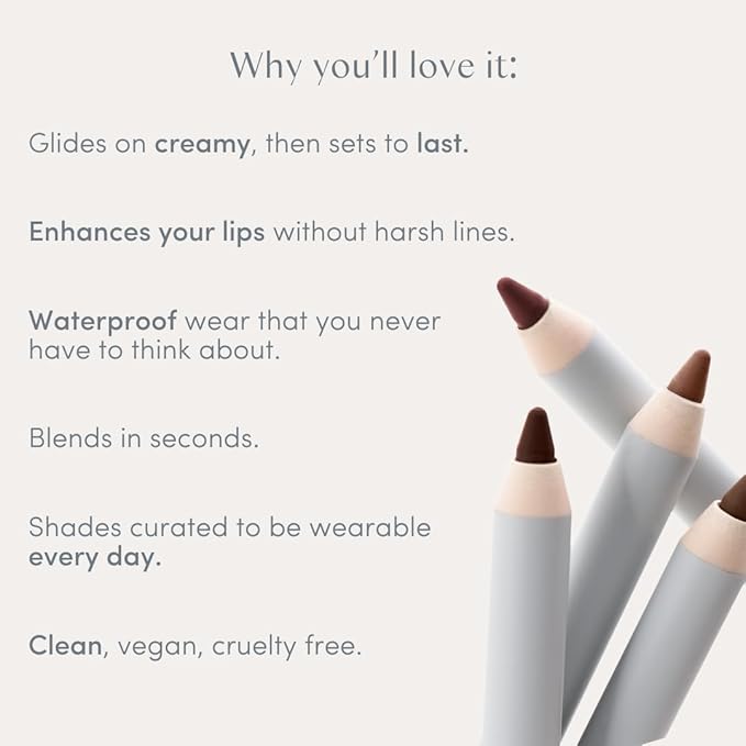 Ravie Beauty Soft Definition™ Longwear Lip Liner – Smudge-Resistant, Waterproof Precision Pencil for Effortless Shaping – Vegan & Cruelty-Free All-Day Wear Lip Definition (Mocha)
