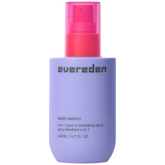 Evereden Kids Detangler Spray: 4-in-1 Leave-In Hair Spray | Detangle, Moisturize & Fight Frizz | Easily Tackle Even the Toughest Knots | Clean & Vegan All types of Hair Product for Kids