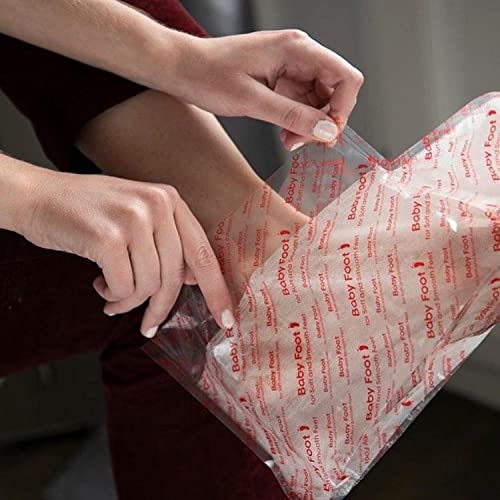 Baby Foot Original Exfoliation Foot Peel - For Rough Cracked, Dry Feet, Dead Skin Removal - Foot Peeling Mask for Baby Soft Feet - Spa Experience at Home & Gift Ideas - Lavender Scented