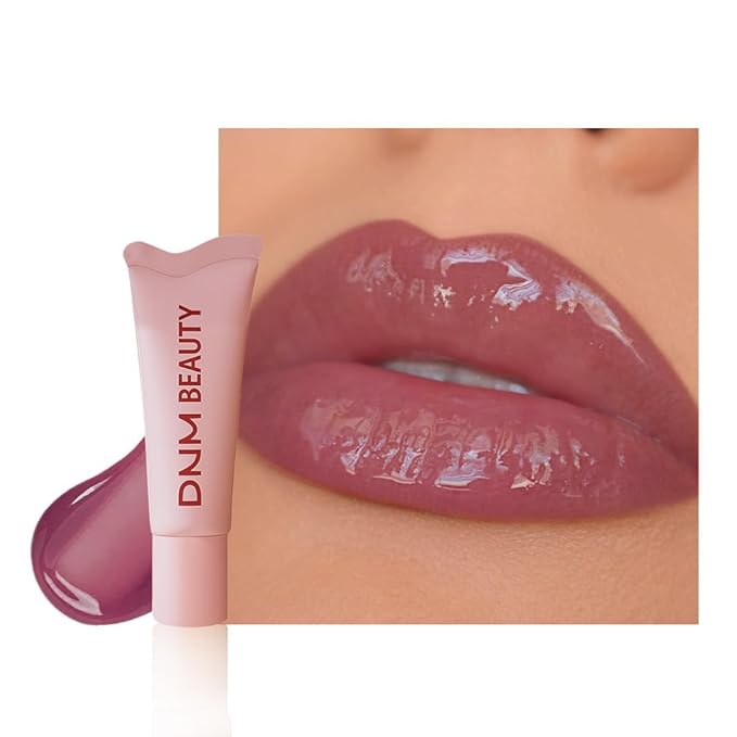 Tinted Lip Serum Melting Lip Balm, Hydrating Tinted Lip Balm For A Glossy Finish & Soft, Nourished Lips with Plumping Polypeptides, Supple Lips, Vegan & Cruelty-Free (03#Cocoa Cookie)