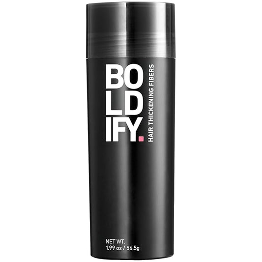 BOLDIFY Hair Fibers (56.5g) Fill In Fine and Thinning Hair for an Instantly Thicker & Fuller Look - Best Value & Superior Formula -14 Shades for Women & Men - Dark Blonde