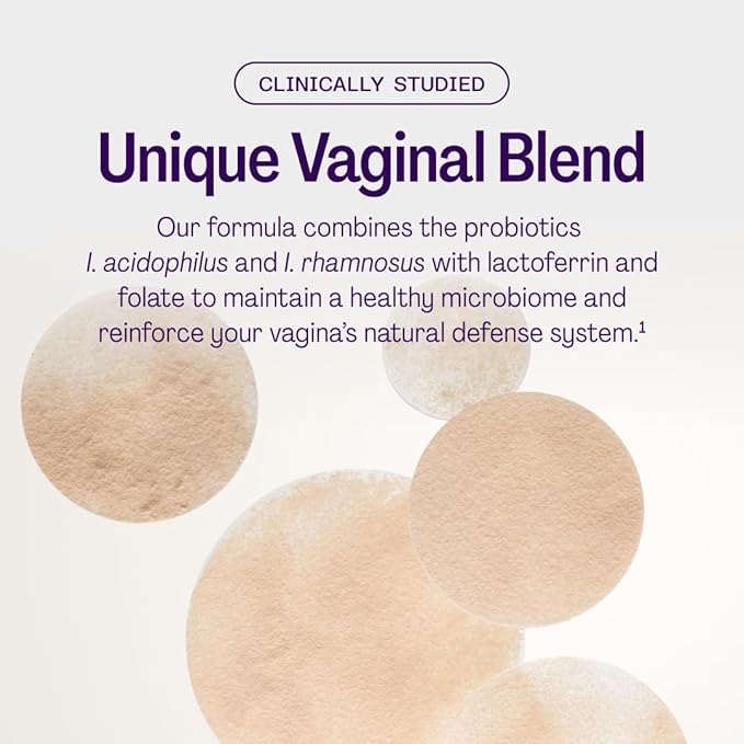 Bonafide Clairvee Vaginal Probiotic – Hormone-Free, Drug-Free Relief from Odor, Vaginal Itching and Discharge (3 Month Supply)