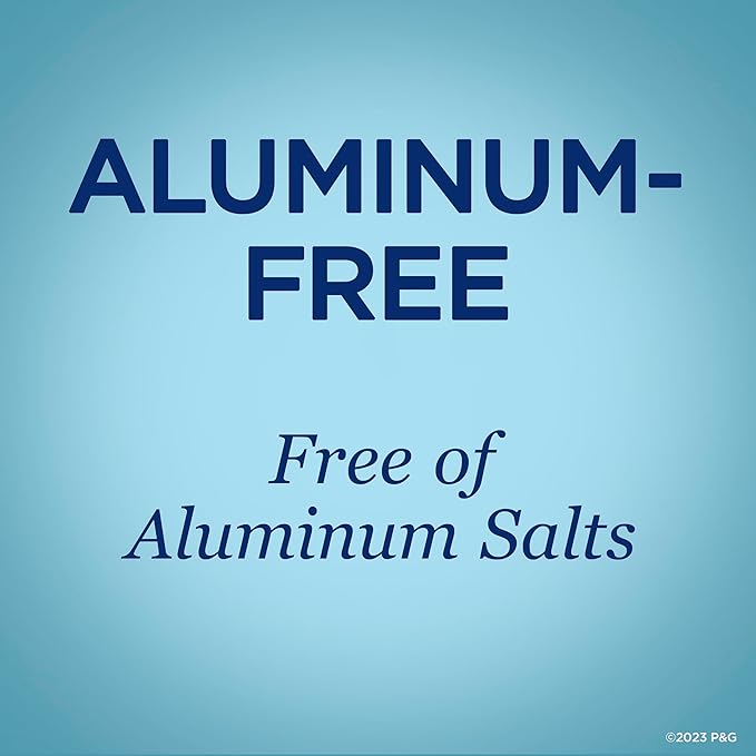 Secret Aluminum Free Deodorant for Women, 48hr Odor Protection, Free of Parabens Dyes Talc & Baking Soda, PH Balancing Minerals, Dry Solid, Cotton Scent, 2.4 oz