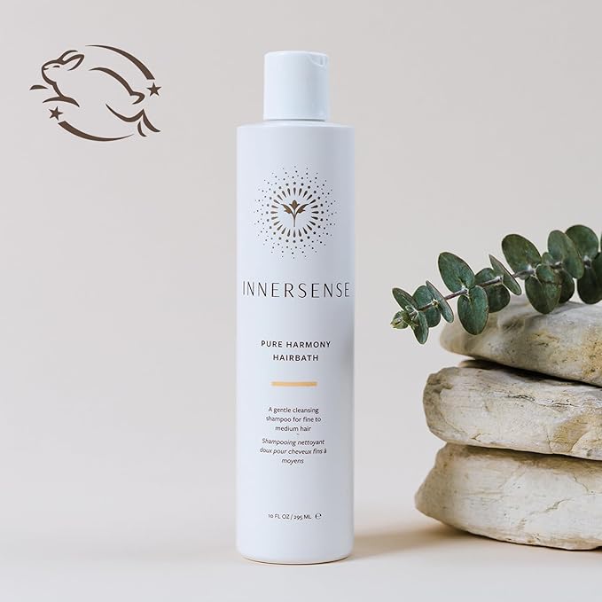 INNERSENSE Organic Beauty - Natural Pure Harmony Hairbath Shampoo | Non-Toxic, Cruelty-Free, Clean Haircare (32oz)