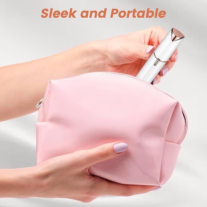 Facial Hair Remover for Women Shaver for Women Painless Face Shaver -Mini Hair Remover, Electric Razor Shaver Portable Bikini Epilator for Lips, Chin, Armpit, Peach Fuzz,Neck, Cheek as Seen on TV