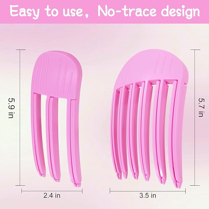 Volumizing Hair Clips for Women 2PCS, Hair Volume Clip Styling Tools Volumizing Comb for Fluffy Bangs Clips for Root Lift, Root Booster Clips