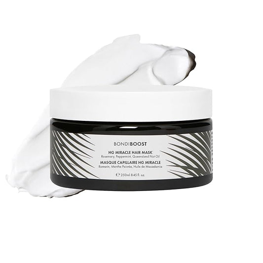 BONDIBOOST Miracle Hair Mask for Damaged Hair [8.45 fl oz], Deep Conditioning Hair Mask for Fine Hair, Clinically-Proven to Improve Split Ends, Argan Oil + Biotinoyl Tripeptide-1 Formula, Sulfate Free