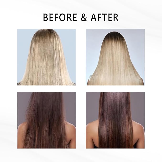 Hair Treatment Serum,Vitamins A C E Pro B5,No Rinse Essence for Frizzy and Dry Damaged Hair,with Argan Avocado & Moroccan Oil (40 Capsules)