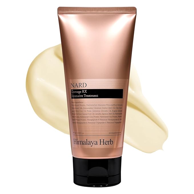 NARD RX Hair Conditioner for damaged hair / 6.08 oz - RX Treatment, High-Nutrition, and Split Hair Care (Containing Amino Acids, Protein, Keratin, Silk, 11 Peptides, Vitamin E, and 6 Oils)
