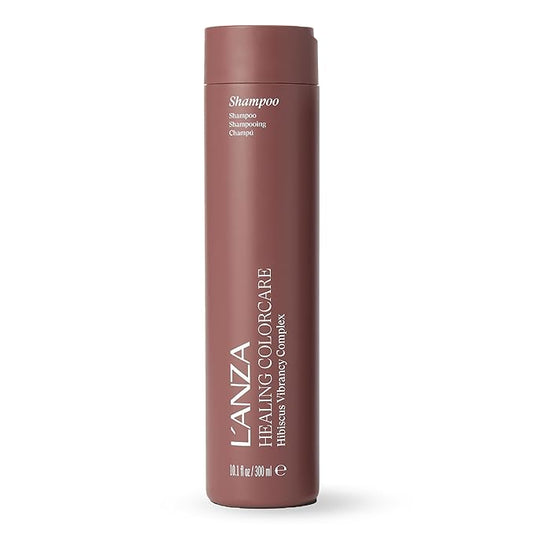 L'ANZA Healing Colorcare Shampoo, Color-Safe Repairing Cleanse for Dry, Damaged or Treated Hair, Anti-Fade Formula Smooths, Moisturizes, Adds Vibrance & Shine, Sulfate Free (10.1 Fl Oz)