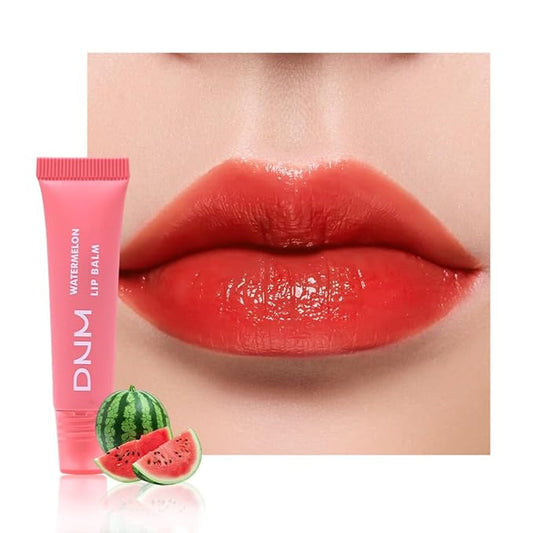 evpct Nourishing Moisturizing Tinted Lip Balm for A Sheer Tint of Color, Softens Smooths Hydrates Moisturizes Lightweight, Lip Care Gloss Plumper Stain for Women Dry & Chapped Lips, 11# WATERMELON