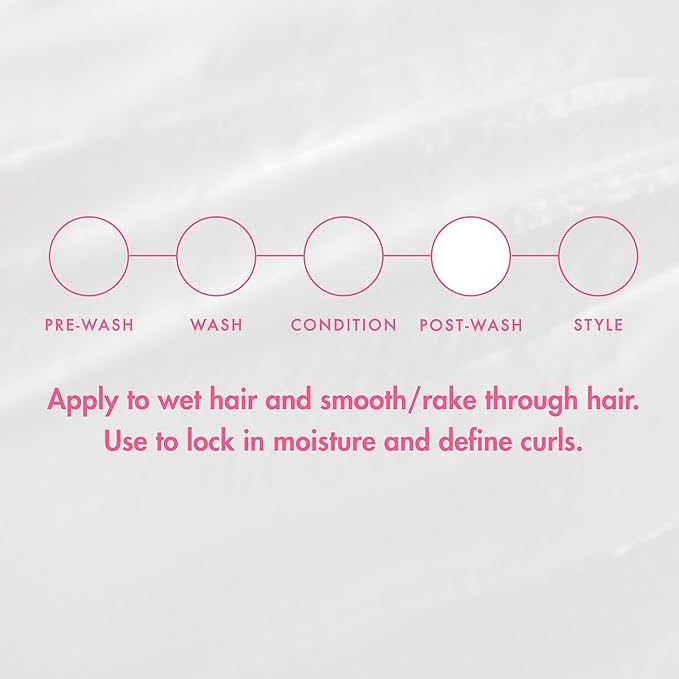 Umberto Giannini Curl Jelly Styling Crème Cream 10.14fl oz - for Curls, Waves & Coils - Designed to de-frizz and deeply hydrate