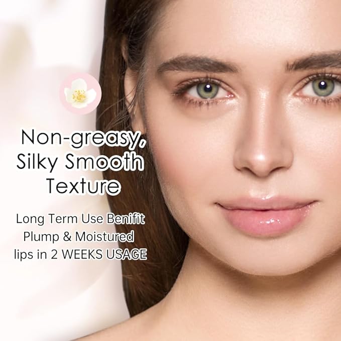 CATKINTinted Lip Balm Color Changing Lip Stain Ultra Hydrating Lip Moistrurizer Lip Care with Vitamin E Nourishing For Cracked & Dry Lips 0.12 oz C18 ISARO