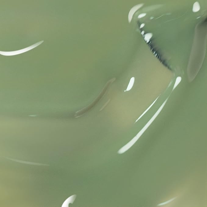 RARJSM Nude Gel Polish Gray Green Translucent Sheer Green Jelly Gel Nail Polish Single Bottle 15ml Soak Off UV LED Cured Sage Natural Gel Polish for Nail Art French Manicure at Home Salon