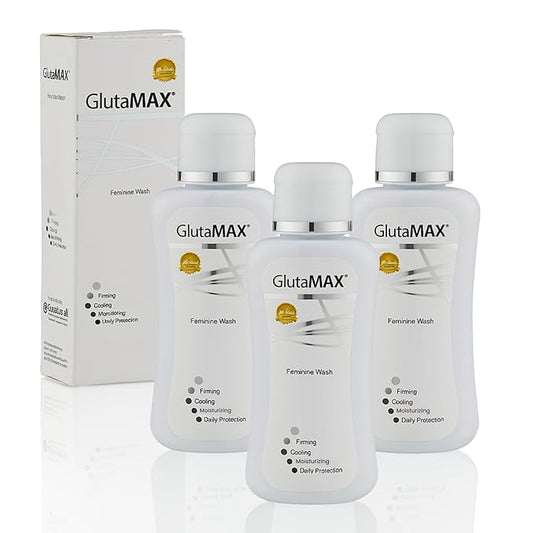 Tone and Firm Feminine Wash, Daily Hygiene with Glutathione Tea Tree and Collagen Intimate Cleanser for Women - 50ml x 3 Bottles