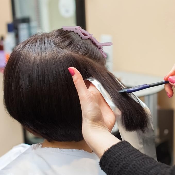 Ondder 24 Pack Alligator Hair Clips for Women and Girls - Styling, Sectioning, and Cutting Hair - Light Purple