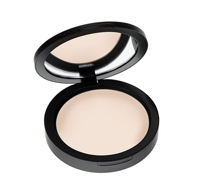 Mineral Dual Powder - 4-in-1 Pressed Mineral Foundation with SPF 15 for Flawless Glow - Oil-Free, Talc-Free, Gluten-Free, 0.45 oz (Lullaby - Light) by Mommy Makeup