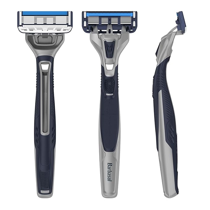 Barbasol Ultra 6 Plus Premium Disposable Razor Value Pack Bundle (3 Packs/9 Total Razors)