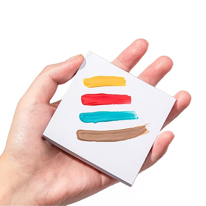 Nail art palette nail polish palette disposable nail mixing palette papers portable waterproof drawing makeup palette nail gel mixing tool 100pcs US241