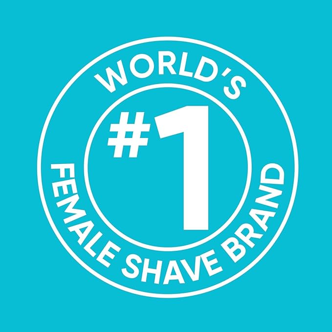 Gillette Venus Smooth Women's Razor Handle + 6 Refills with Soft-Grip Gel Handle