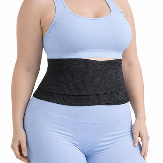 Breathable Mesh Back Brace for Lower Back Pain Relief, Adjustable Lower Back Brace with Flexible Stays, Thin & Elastic Back Support for Women & Men, Ideal for Work, Workouts (Fits Waist 31.1"-53.15")