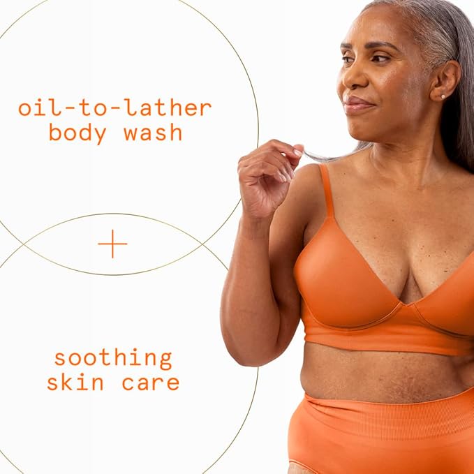 Dove Shower Body Oil Wash for Women - Ultra‑Moisturizing Feminine Wash For Dry & Itchy Skin, 14.2 oz