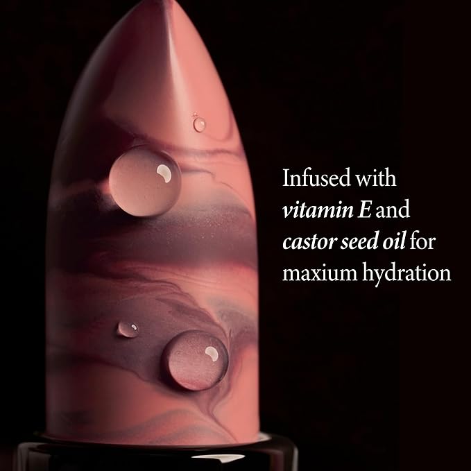 LAURA GELLER NEW YORK Italian Marble Sheer Lipstick - Dolce - Hydrating & Lightweight - Vitamin E & Caster Seed Oil - Cream Finish