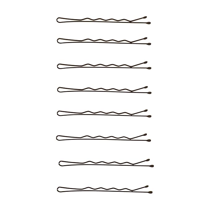 Goody Styling Essentials Bobby Pins, Black, 2 Inches, 60 Count (Pack of 6)