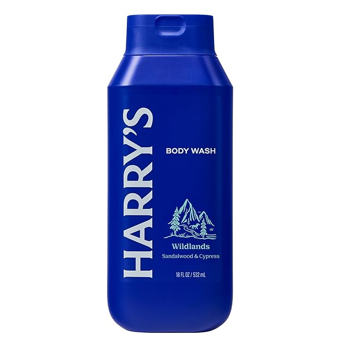 Harry's Men's Body Wash - Wildlands - (3 Pack) 18 fl oz - Shower Gel for Men - No Parabens, Sulfates, or Dyes