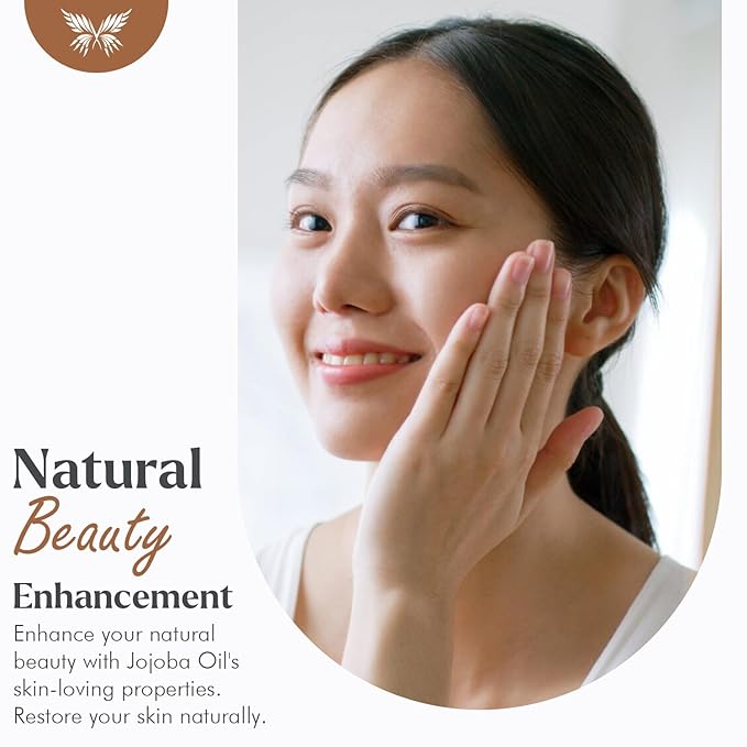 Celestial Psyché USDA Certified Organic Jojoba Oil (2 Oz) 100% Pure Natural, Chemical-Free, Hexane-Free, Hair Growth, Scalp Care, Skin Hydration, Nails Natural Beauty Enhancement, Anti-Aging