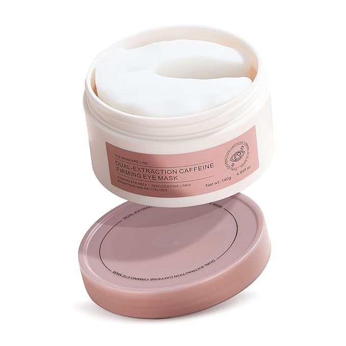 Ycz Under Eye Patches (30 Pairs) – Caffeine Eye Masks for Puffy Eyes, Dark Circles & Fine Lines, Depuffing, Hydrating & Wrinkle-Smoothing, 360° Full Eye Area Care, Birthday Gifts for Women