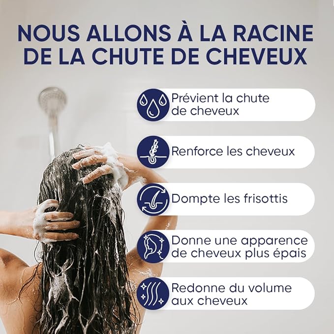 Moerie Ultimate Hair Growth Shampoo – For Longer, Thicker, Fuller Hair - Vegan Friendly Volumizing Hair Products – Paraben & Silicone Free – All Hair Types – Reverse Hair Loss – 8.45 fl oz, Double Set