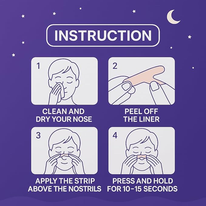 Extra Strength Nasal Strips for Snoring and Nasal Congestion Relief,Drug-Free Breath Better Nose Strips with Strong Adhesive,50% Stronger Lift,Clear Comfortable Design for Sensitive Skin,60 PCS