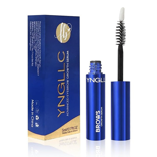 Eyebrow Growth Serum Plant Extracts Brows Growth Serum for Women Regrowth Eyebrow Hair Growth Thicker, Longer, Fuller -5ml