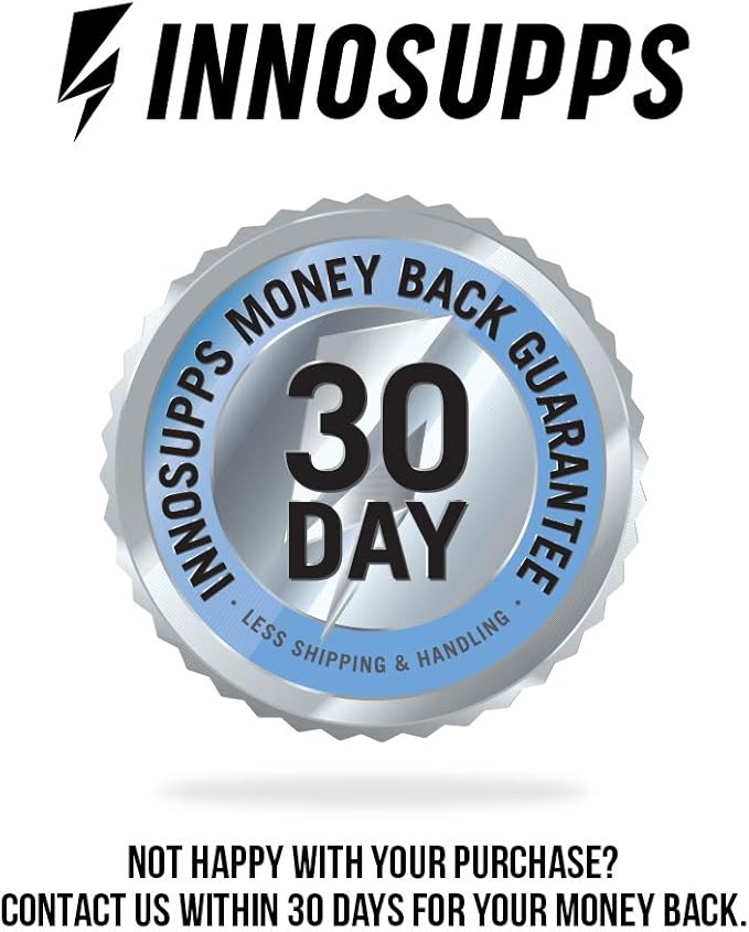 Inno Shred - Day Time Burner | Stimulant Free | 100mg Capsimax, Grains of Paradise, Green Tea Extract (60 Veggie Capsules) | (Stimulant Free)