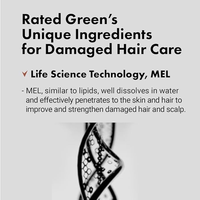 RATED GREEN Real Argan Cold Press Argan Oil Smoothing Hair Serum with Glycolipids | Organic Argan Oil | deep hydration and frizz control for dry, dull, frizzy hair | Korean Vegan Formula | 5.07 fl oz