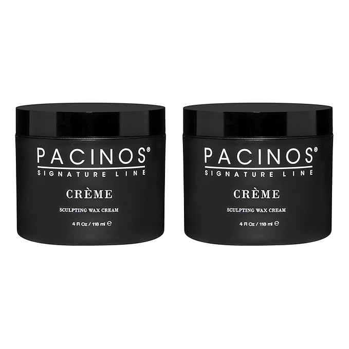 Pacinos Creme Hair Sculpting Wax Cream - Water Soluble Medium Shine Styling Cream