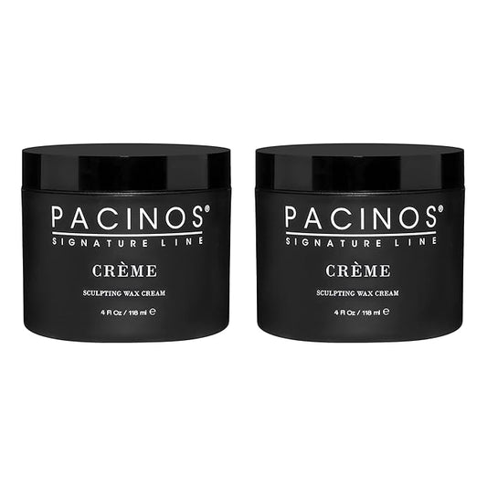 Pacinos Creme Hair Sculpting Wax Cream - Water Soluble Medium Shine Styling Cream