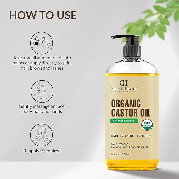 Botanic Hearth Massage Oil |Refreshing, Relaxing Massage Oils for Muscle Relaxing & Joint Comfort | Made with Natural Oils | for All Skin Types, for Men & Women | Cellulite Oil 8 Fl Oz