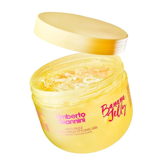 Umberto Giannini Banana Jelly Styling Jel for Curly Hair - Formulated for Type 4 Coils & Type 3 Curls