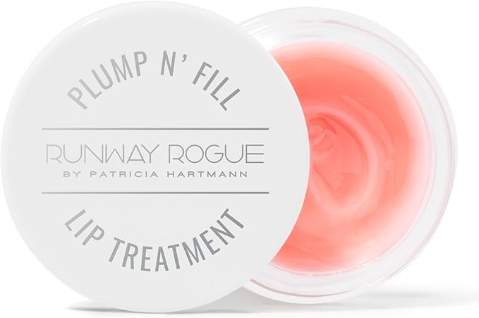 Runway Rogue Plump N’ Fill Lip Treatment, Hydrating and Plumping Lipcare Mask with Tri-Peptide Formula, 3.35 Ounces