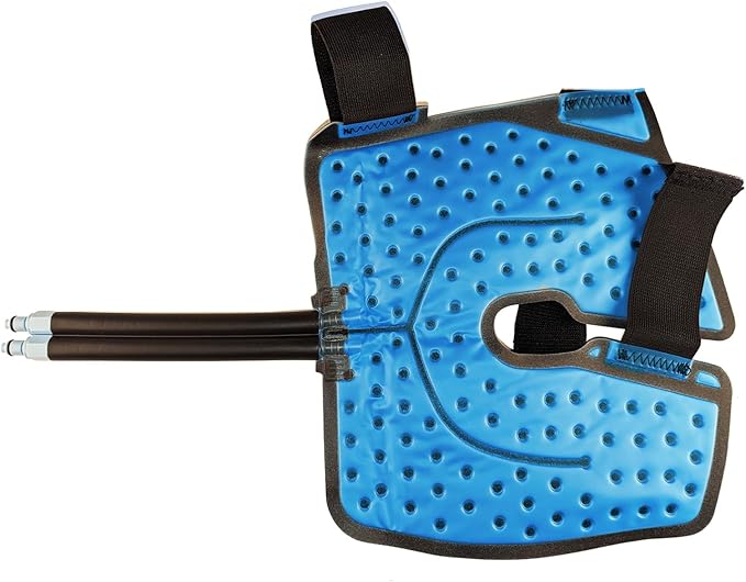 Cold Water Therapy Kneepad for use with Cryotherapy Units - Pad Only for Circulating Ice Machine for Knee Surgery, Injury, ACL - Pain Relief Cold Therapy Pad for Post Surgery Recovery