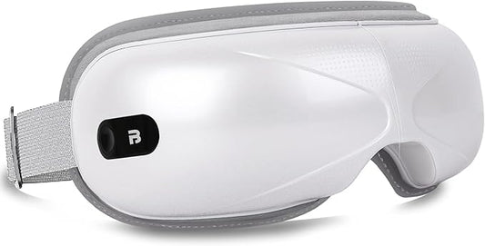 BOKOR Eye Massager with Heat and Compress, FSA/HSA Eligible Heated Mask Massager for Migraine, Eye Care Device for Deep Relax, Improve Sleep Quality, Ideal Gift for Birthday