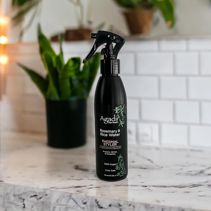 Agadir Rosemary & Rice Water Thermal Spray 6 oz.