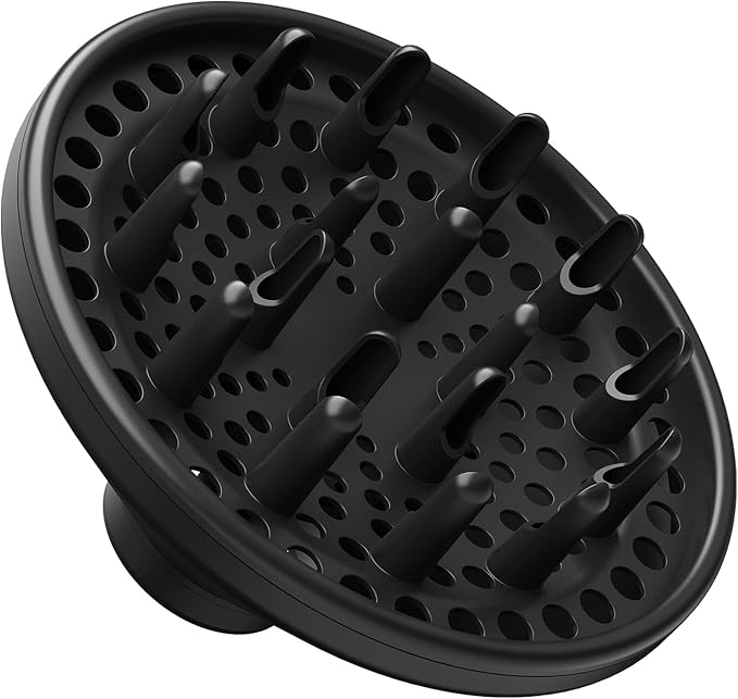Volumizing Hair Diffuser Magnetic Hair Dryer Diffuser, Curl-Defining Attachment for Frizz-Free Curls Compatible with MIRACOMB BLDC Foldable Hair Dryer