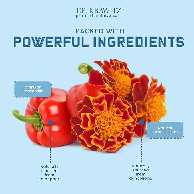 Macular Support with Lutein, Zeaxanthin Zinc (60 Vegetarian Capsules)